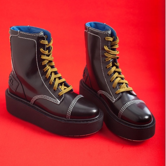 diesel platform boots